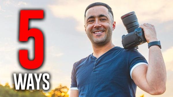 5 REAL WAYS to MAKE MONEY as a photographer!