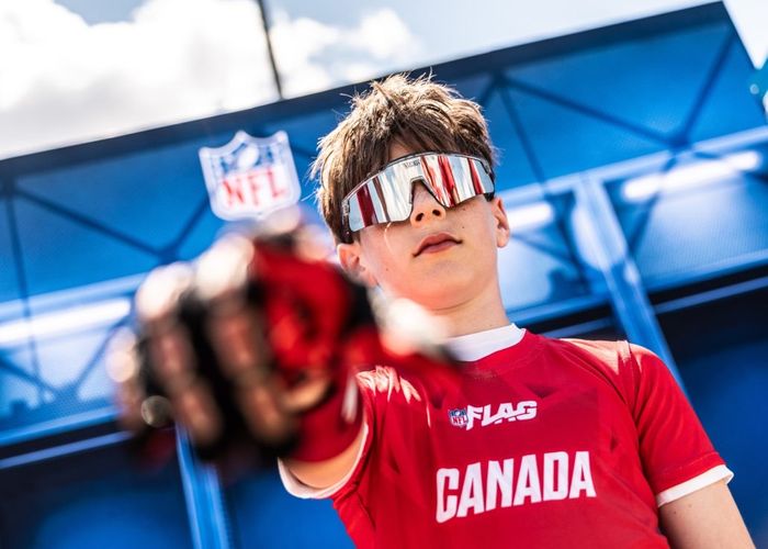 OTTAWA, ON, Jun. 28, 2026: NFL Flag Championships at Gee-Gees Field.