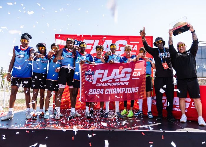 TORONTO, ON, Sep. 13, 2024: NFL Flag Championships at York University.