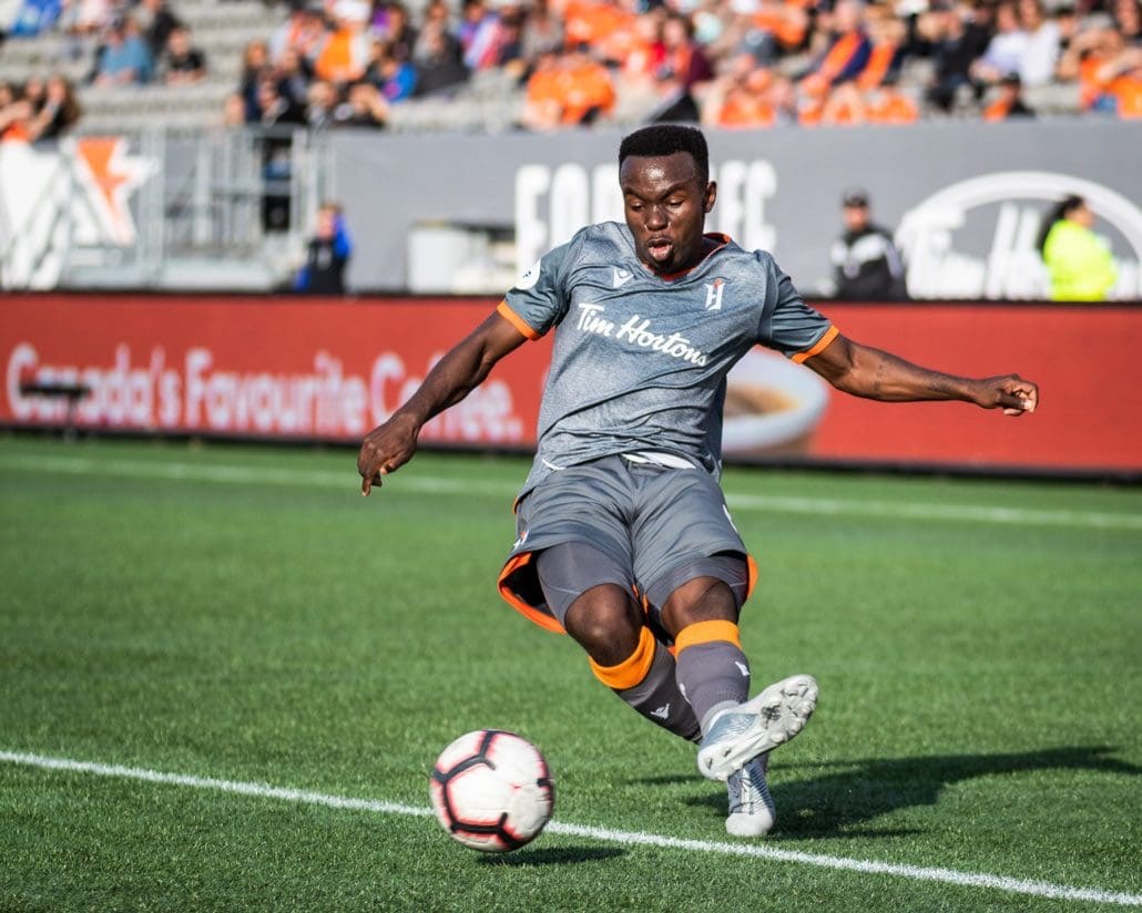 Sports Photography – Canadian Premier League, Regular Season, Men's Soccer, York9 FC and Forge FC in Hamilton, Ontario, Canada at Tim Hortons Field