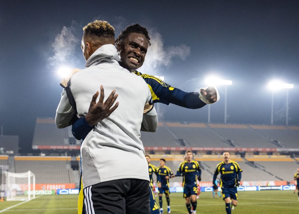 CONCACAF Champions Cup game between Nashville SC at Atlético Ottawa on February 17, 2026 at Hamilton Stadium in Hamilton
