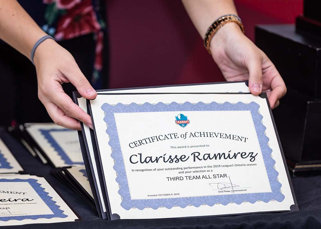 Event Photography - League1 Ontario Award Presentations