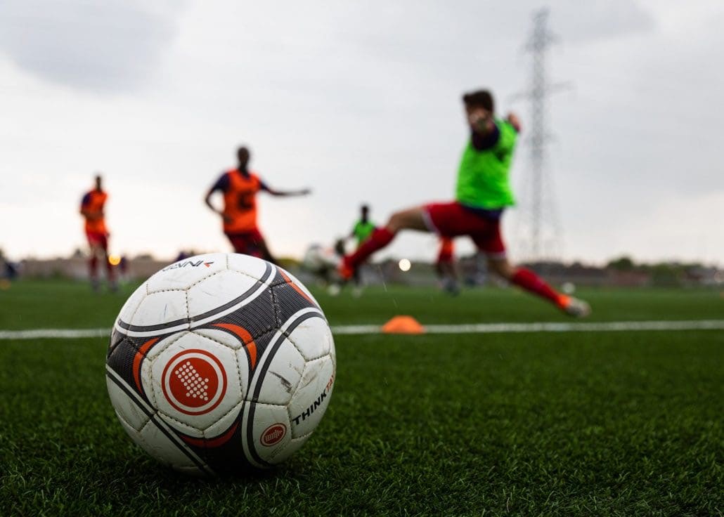 Sports Photography – League1 Ontario Regular Season, Men's Soccer, Durham United FA vs. North Mississauga SC in Mississauga, Ontario, Canada at Paramount Fine Foods Outdoor Turf Field
