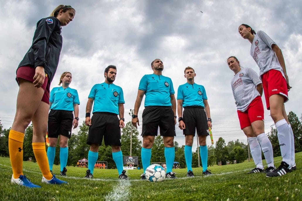League1 Ontario soccer game between Guelph Union and St. Catharine's Roma Wolves