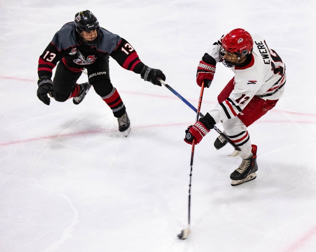Ontario Junior Hockey League regular season game between the Stouffville Spirit and the Mississauga Chargers