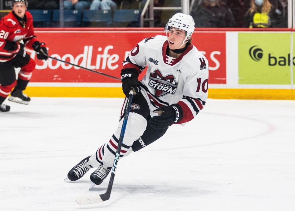 Ontario Hockey League game between the Guelph Storm and the Owen Sound Attack
