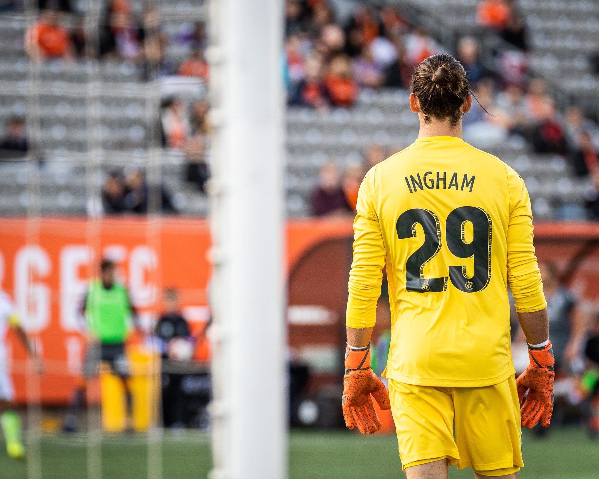 HAMILTON, ON – OCT 6, 2019: Canadian Premier League soccer game between Forge FC and York9 FC.(Photo by Kevin Raposo / League1 Ontario)