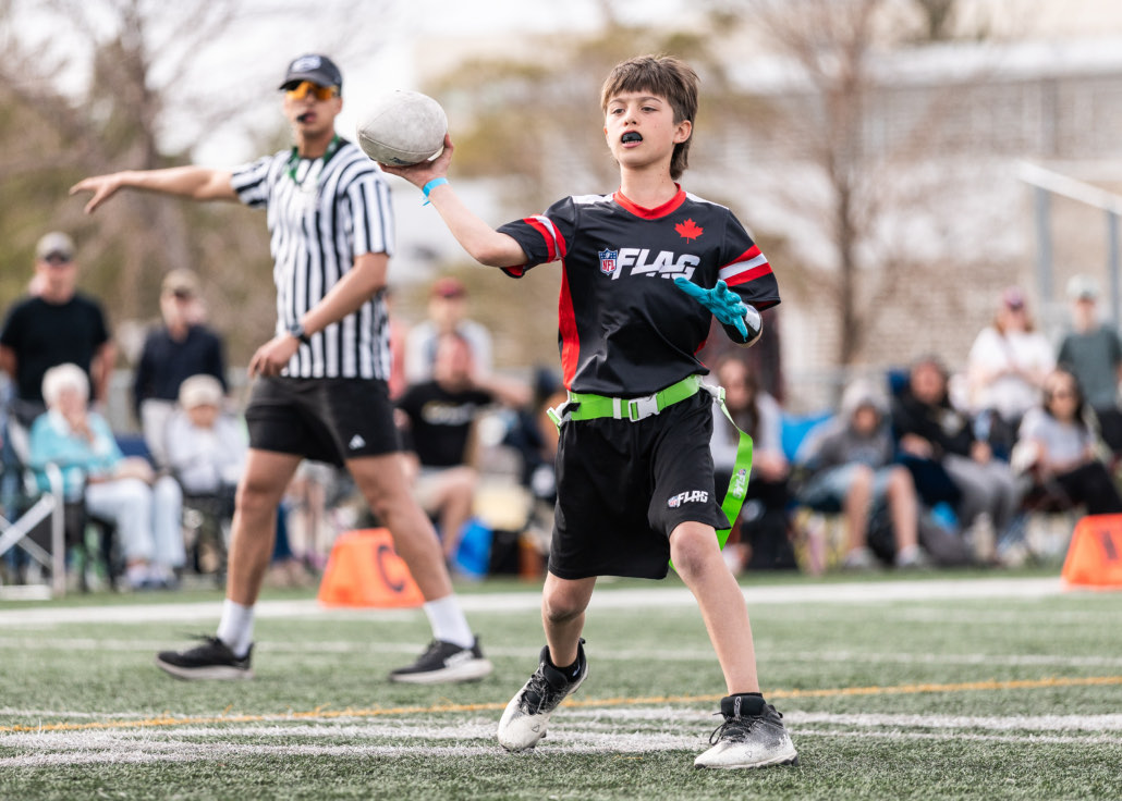 NFL Flag Regionals flag football in Regina on May 10, 2026 at University of Regina