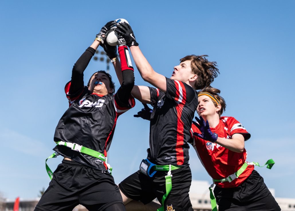 NFL Flag Regionals flag football in Regina on May 10, 2026 at University of Regina
