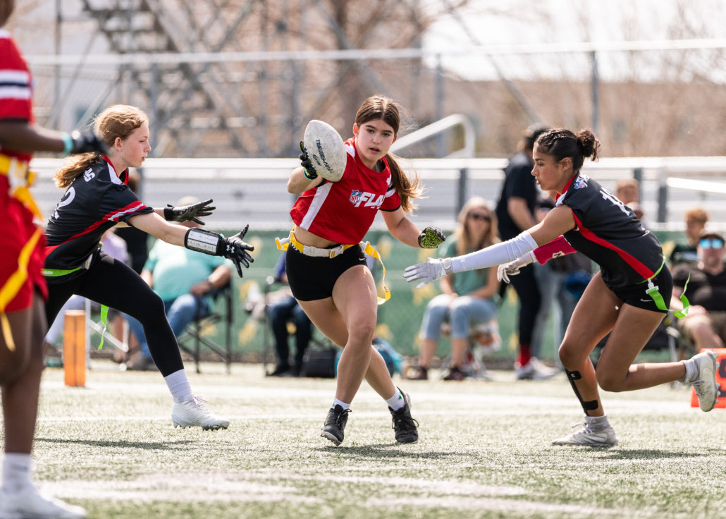 NFL Flag Regionals flag football in Regina on May 10, 2026 at University of Regina