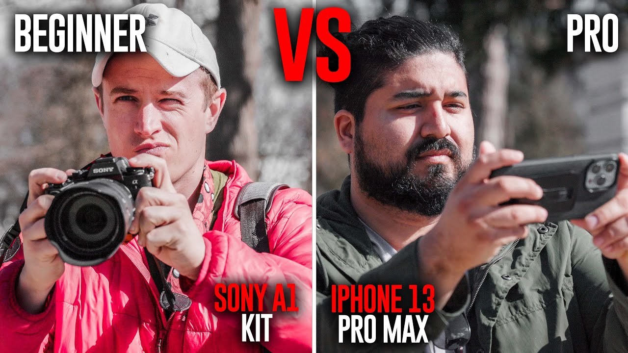 Video: Beginner with $10000 Sony vs. PRO with $1000 iPhone 13