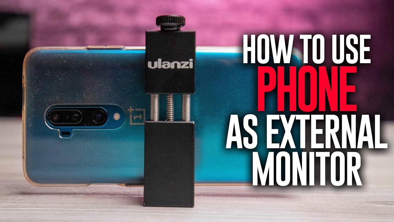 Video: How to use PHONE as EXTERNAL MONITOR and RECORDER!
