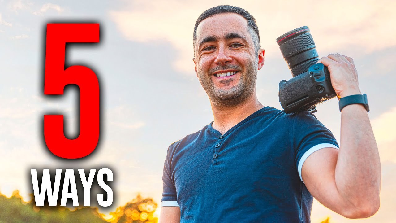 Video: 5 REAL WAYS to MAKE MONEY as a photographer!