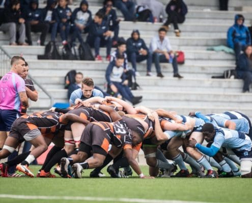 Sport Photography - Rugby Players Line Up