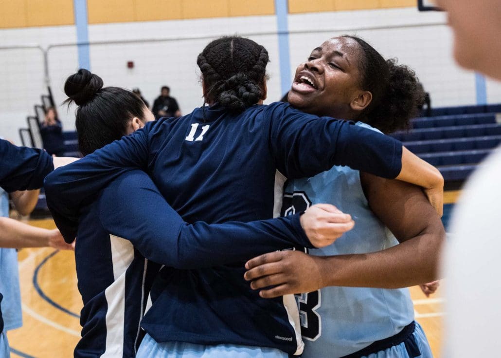 Sports Photography – OCAA (Ontario Colleges Athletic Association) Women’s and Men’s Basketball, Sheridan Bruins vs. Loyalist Lancers and Algonquin Thunder in Brampton, Ontario, Canada at Sheridan College (Davis Campus)