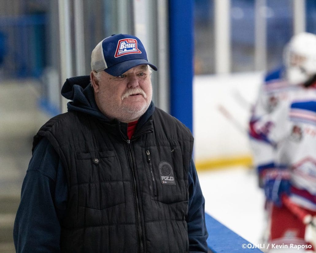 Sports Photography – OJHL (Ontario Junior Hockey League) Men’s Hockey, Marham Royals vs. Oakville Blades in Oakville, Ontario, Canada at Sixteen Mile Sports Complex