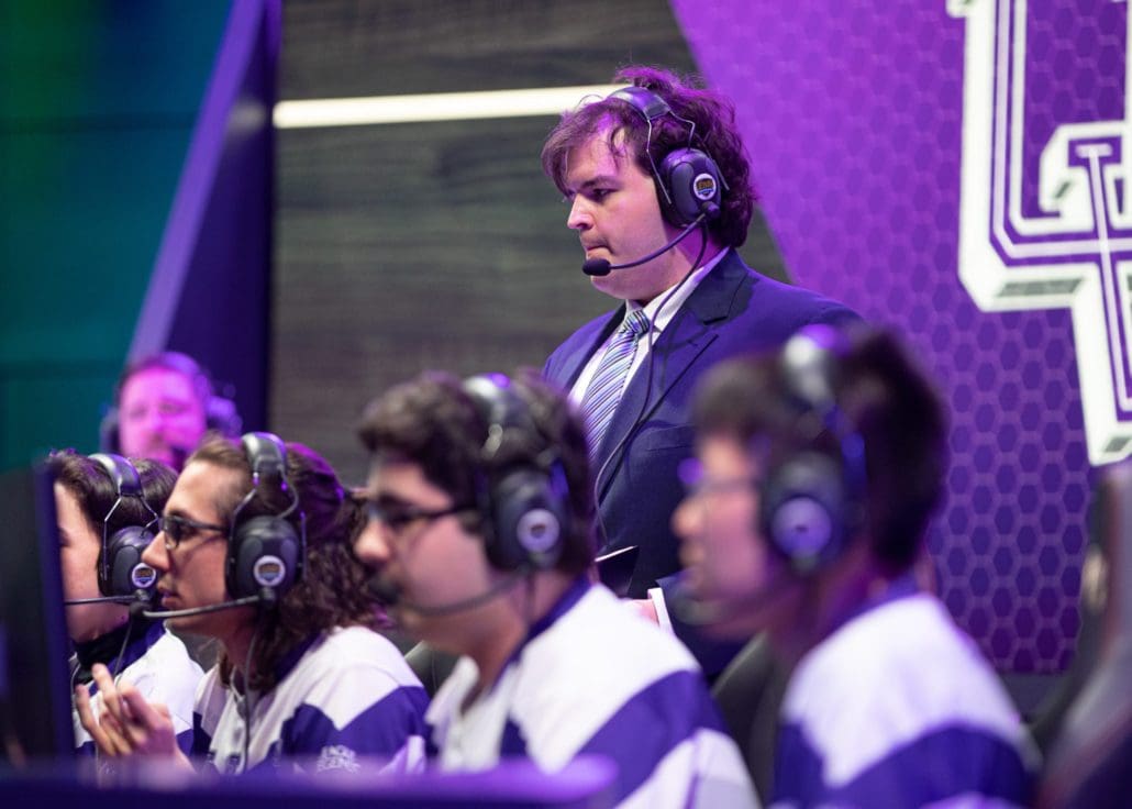 University of Western Ontario (Western University) vs. Michigan State, UC Irvine, and Maryville at the College League of Legends Championship in Los Angeles, California in 2019