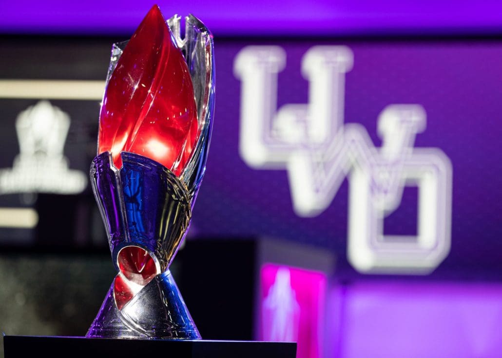 University of Western Ontario (Western University) vs. Michigan State, UC Irvine, and Maryville at the College League of Legends Championship in Los Angeles, California in 2019