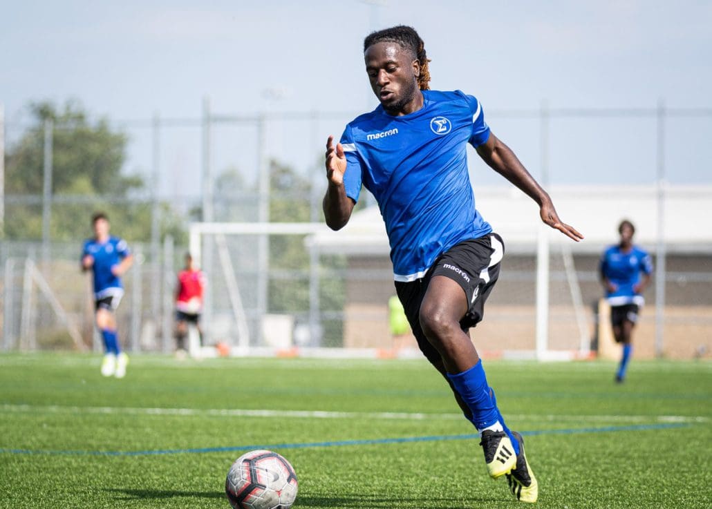 Sports Photography – League1 Ontario Regular Season, Men's Soccer, Durham United FA and Sigma FC in Mississauga, Ontario, Canada at Paramount Fine Foods Centre