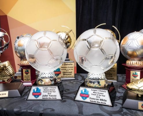 Sports Photography – 2019 League1 Ontario Soccer Award Presentations in Hamilton, Ontario, Canada at Tim Hortons Field
