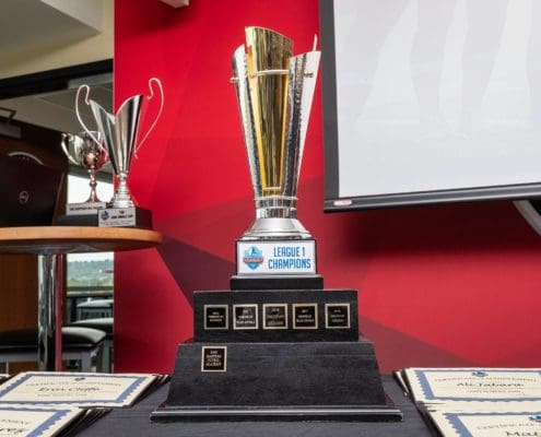 Sports Photography – 2019 League1 Ontario Soccer Award Presentations in Hamilton, Ontario, Canada at Tim Hortons Field