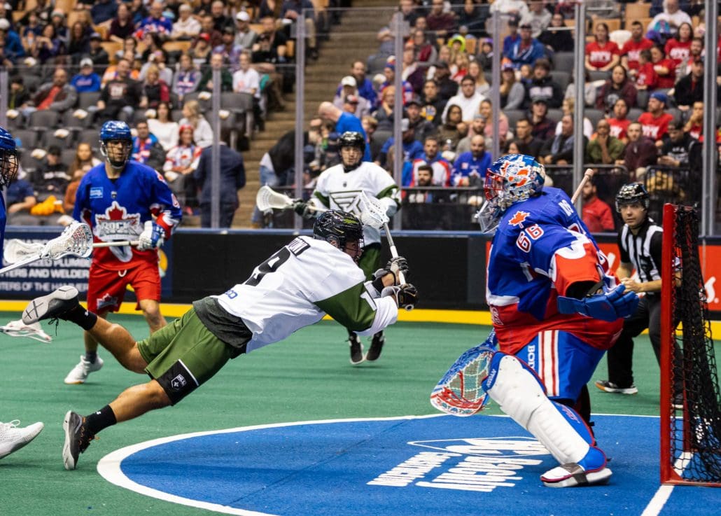 NLL Men's Lacrosse Rochester Knighthawks vs. Toronto Rock (1/11/2020