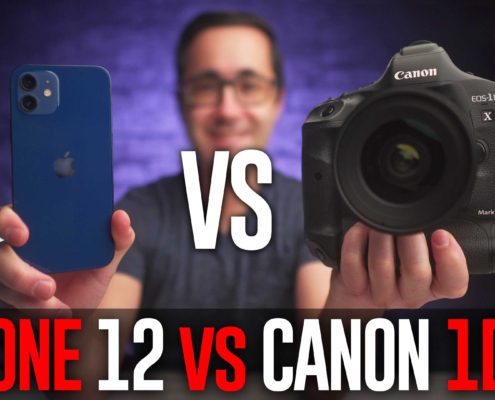 iPhone 12 vs. $6000 Canon 1DX Mark II