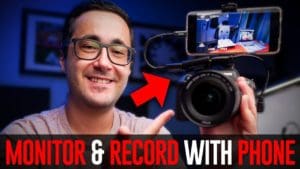 How to use PHONE as EXTERNAL MONITOR and RECORDER!