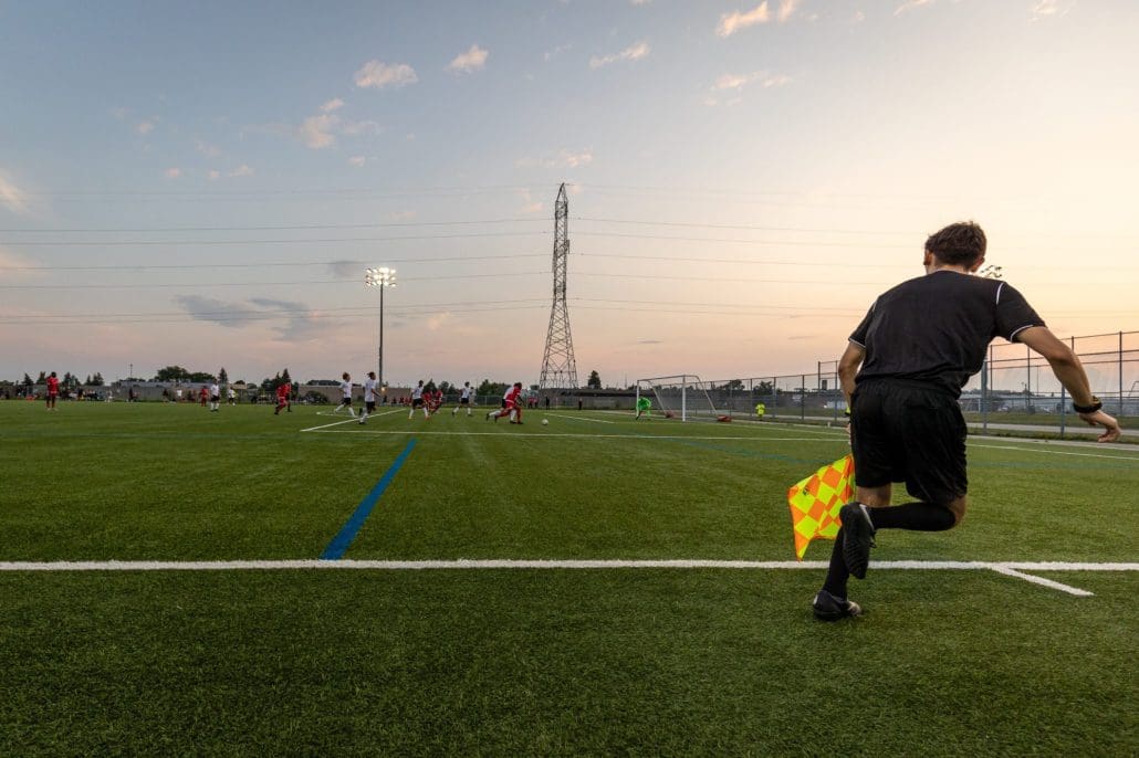 League1 Ontario soccer game between North Mississauga FC and ProStars Brampton