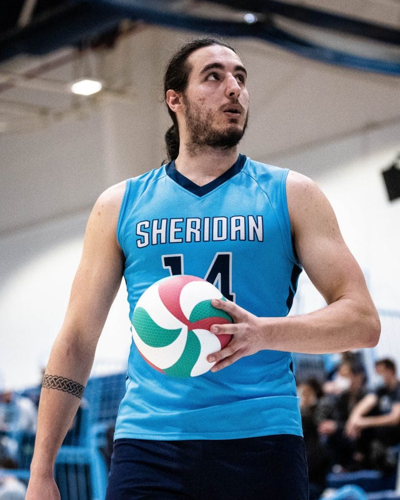 OCAA Volleyball game between the Sheridan Bruins and the St. Clair Saints
