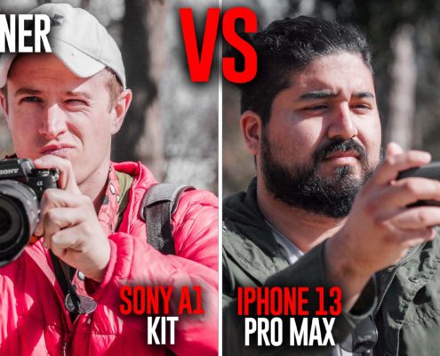 Beginner with $10000 Sony vs PRO with $1000 iPhone 13