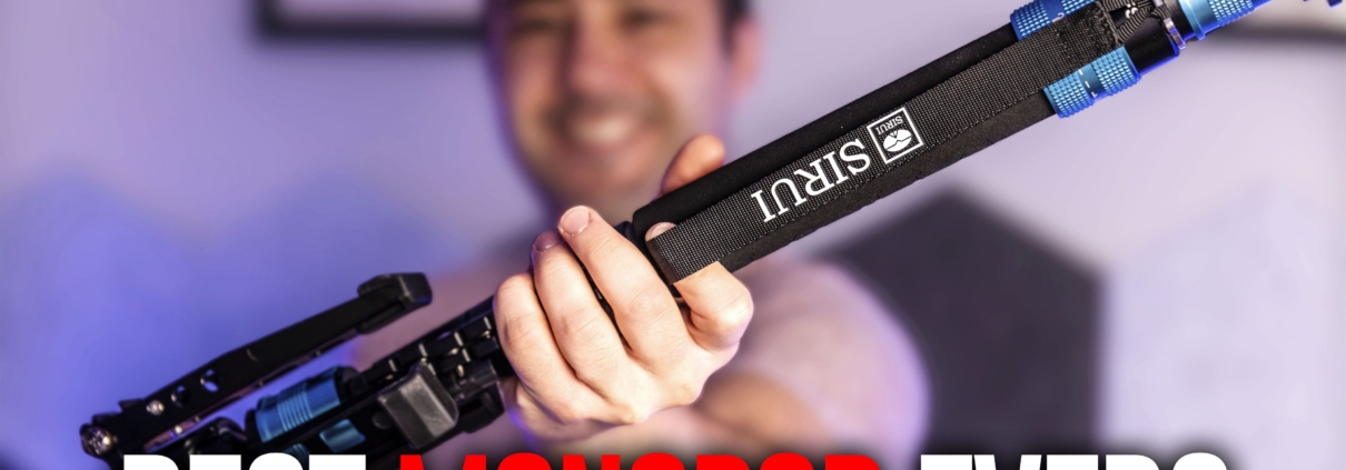 ULTIMATE Monopod? Sirui P-325FS REVIEW