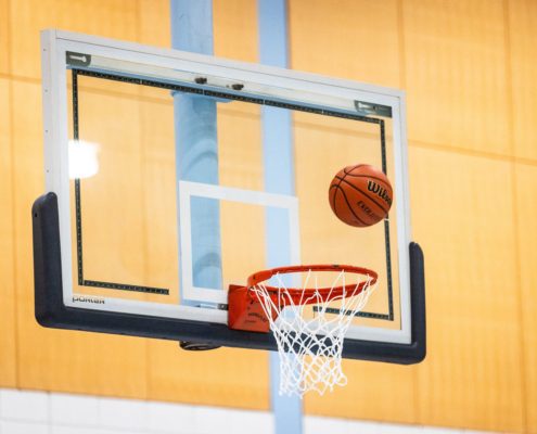 Ontario Colleges Athletic Association basketball game between the Fanshawe Falcons and the Sheridan Bruins