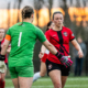 League1 Ontario action between NDC Ontario and North Mississauga SC on May 4, 2024 at Churchill Meadows in Mississauga