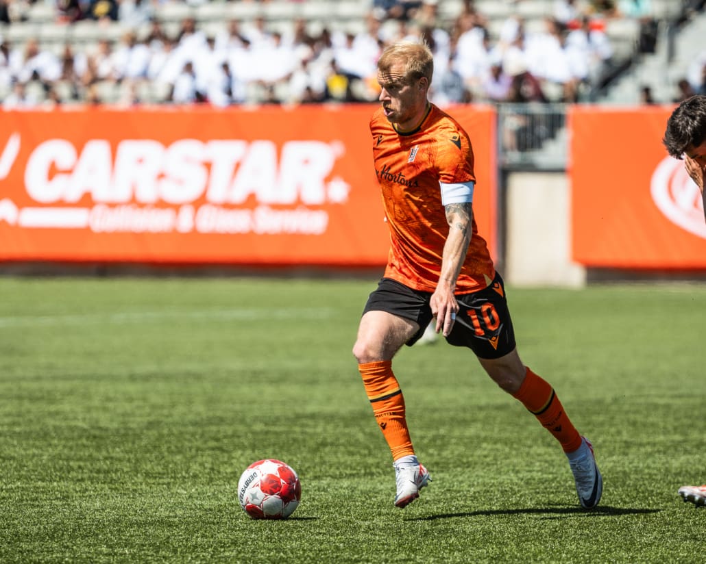 Canadian Championship action between CF Montréal and Forge FC on May 7, 2024 at Tim Hortons Field in Hamilton