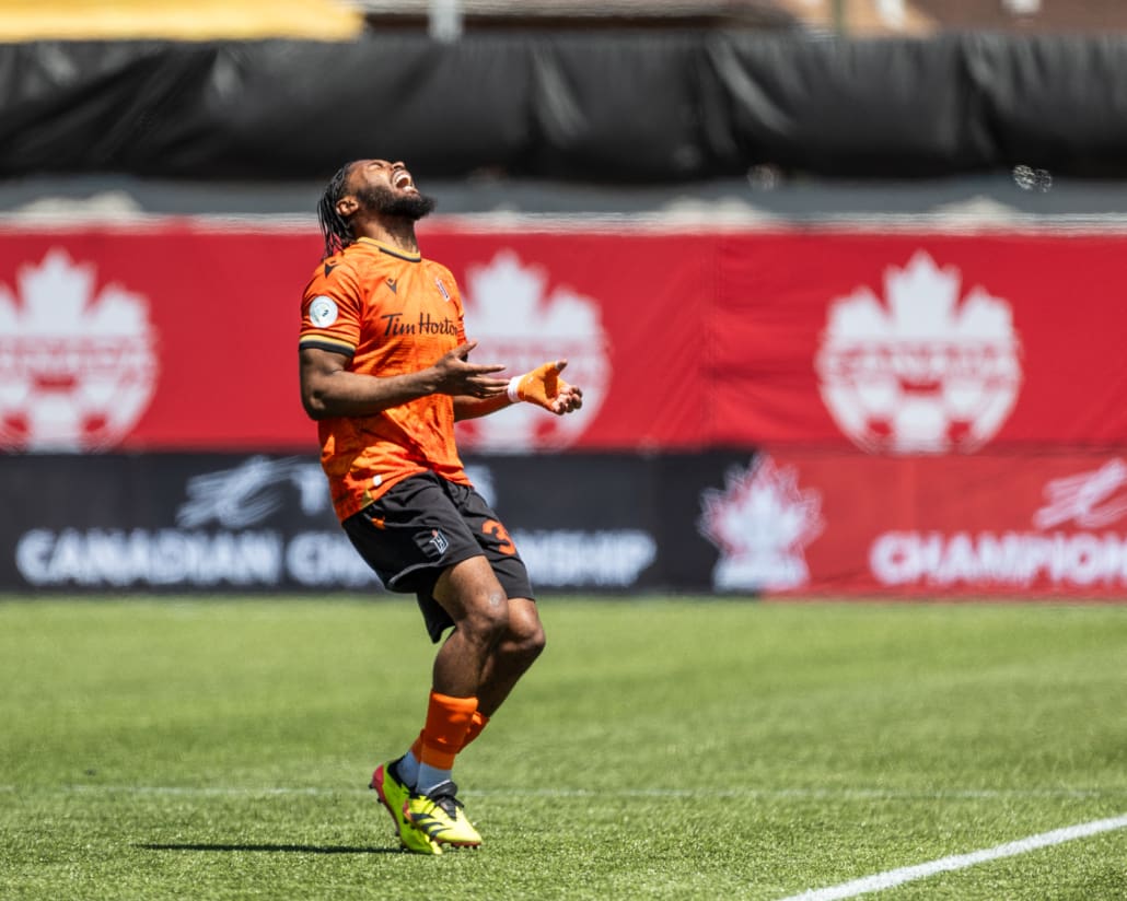Canadian Championship action between CF Montréal and Forge FC on May 7, 2024 at Tim Hortons Field in Hamilton
