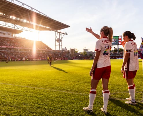 CONCACAF women's international soccer friendly between Mexico and Canada on June 4, 2024 at BMO Field in Toronto.