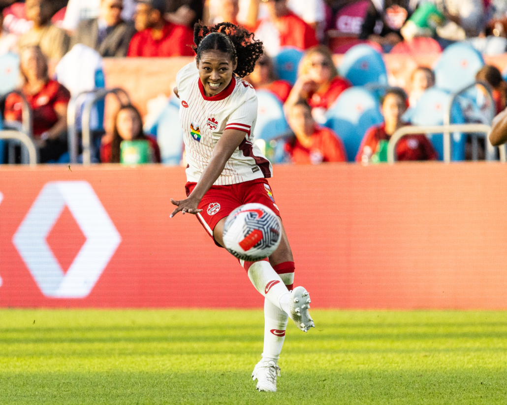 CONCACAF women's international soccer friendly between Mexico and Canada on June 4, 2024 at BMO Field in Toronto.