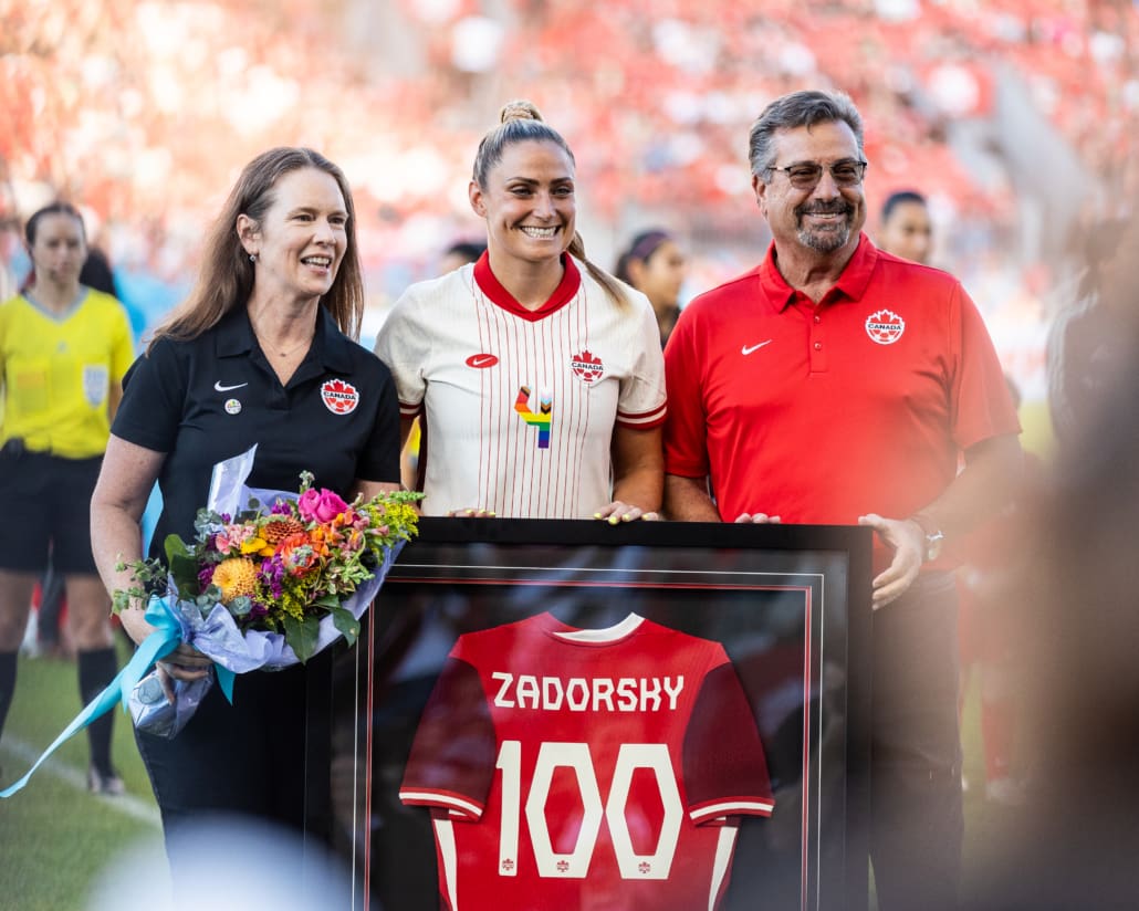 CONCACAF women's international soccer friendly between Mexico and Canada on June 4, 2024 at BMO Field in Toronto.