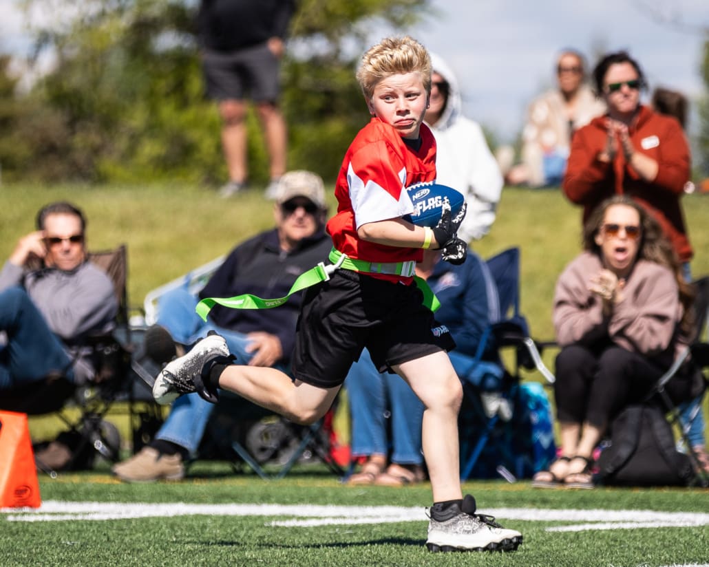 NFL Flag Regionals in Regina on June 8, 2024 at the University of Regina.