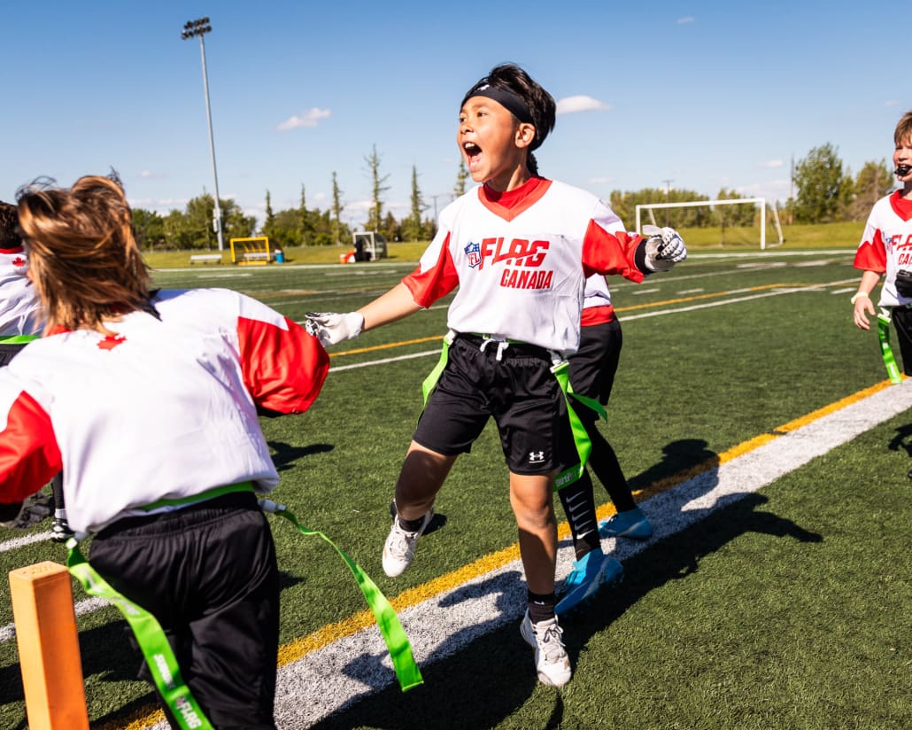 NFL Flag Regionals in Regina on June 8, 2024 at the University of Regina.