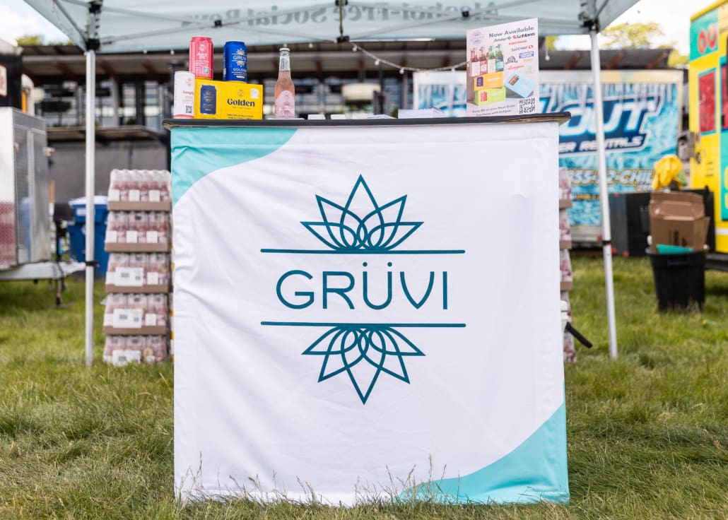 Corporate event photography for Grüvi at the Sound of Music Festival in Burlington on June 14, 2024 at Spencer Smith Park.