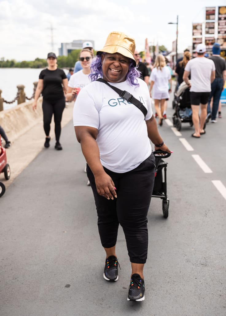 Corporate event photography for Grüvi at the Sound of Music Festival in Burlington on June 14, 2024 at Spencer Smith Park.