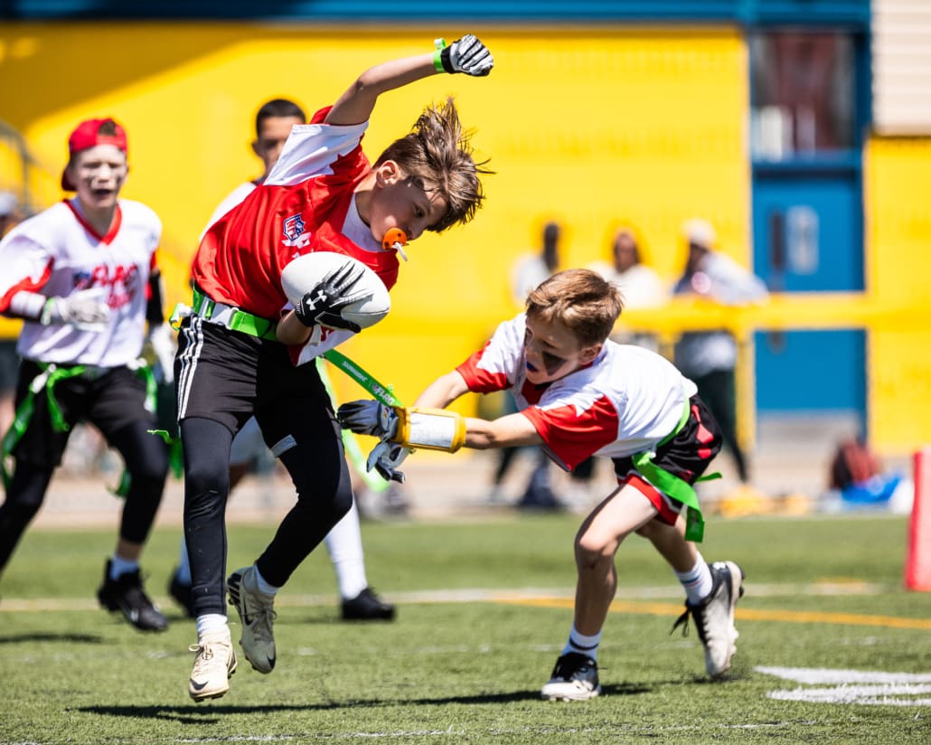 NFL Flag Regionals in Edmonton on June 15, 2024 at Fuhr Sports Park.