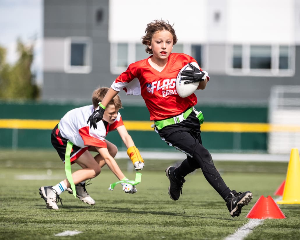 NFL Flag Regionals in Edmonton on June 15, 2024 at Fuhr Sports Park.