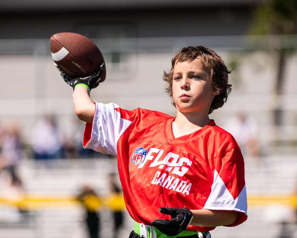 NFL Flag Regionals in Edmonton on June 15, 2024 at Fuhr Sports Park.