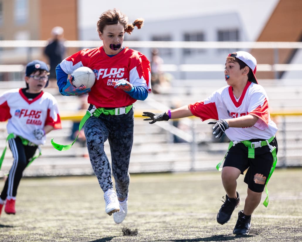 NFL Flag Regionals in Edmonton on June 15, 2024 at Fuhr Sports Park.