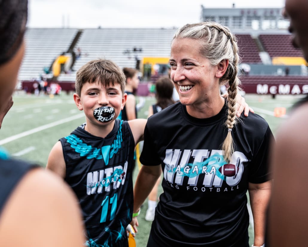 NFL Flag Regionals in Hamilton on June 29, 2024 at Ron Joyce Stadium inside McMaster University