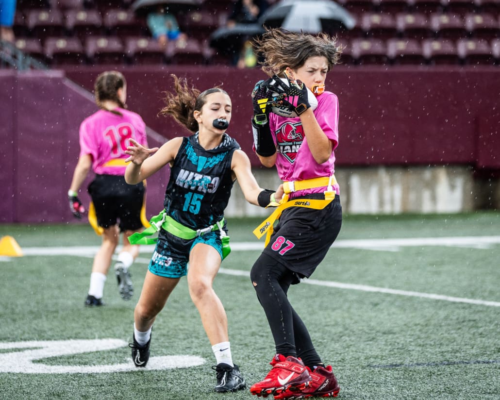 NFL Flag Regionals in Hamilton on June 29, 2024 at Ron Joyce Stadium inside McMaster University