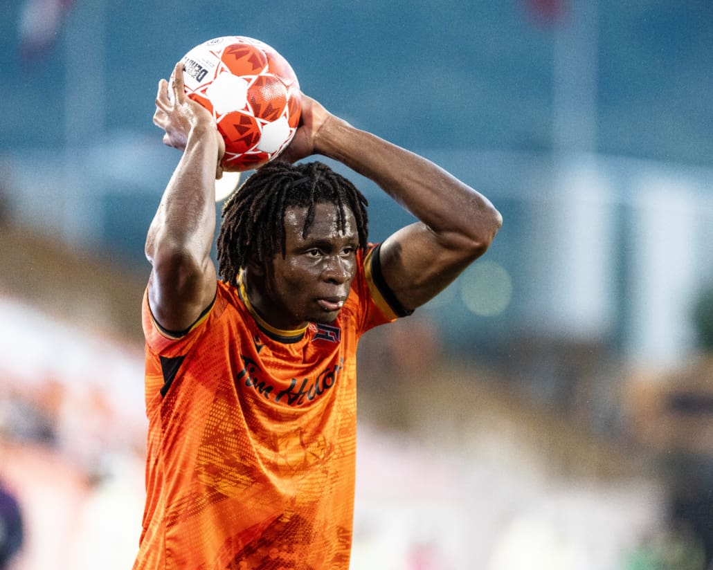 Canadian Championship action between Toronto FC and Forge FC on July 10, 2024 at Tim Hortons Field in Hamilton.